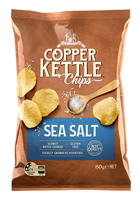 Copper Kettle Sea Salt Potato Chips 150G
