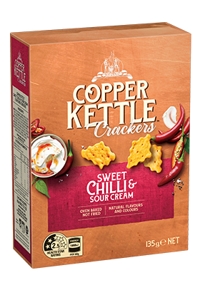 Copper Kettle Sweet Chilli & Sour Cream Crackers